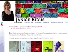 Tablet Screenshot of janiceeidus.com
